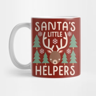 Santa's Little Helpers: Reindeer Christmas Mug